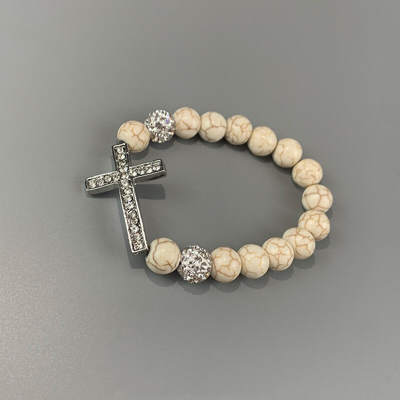 cutiekill-diamond-cross-pearls-bracelet-ah0050