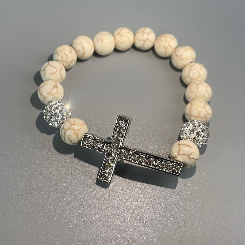 cutiekill-diamond-cross-pearls-bracelet-ah0050