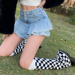 cutiekill-goth-chill-y2k-chessboard-leg-warmers-c0085