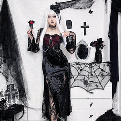 cutiekill-goth-lace-long-dress-ah0251