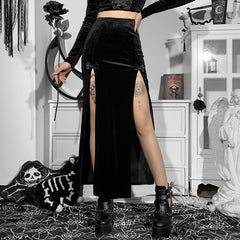    cutiekill-goth-punk-sexy-slit-long-skirt-ah0277