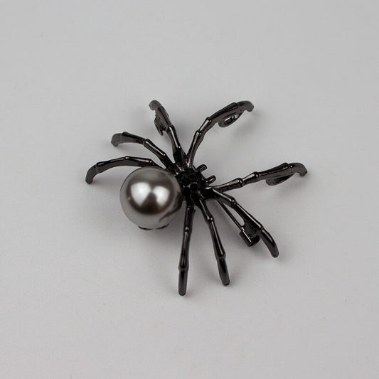 cutiekill-goth-spider-pearl-brooch-ah0045