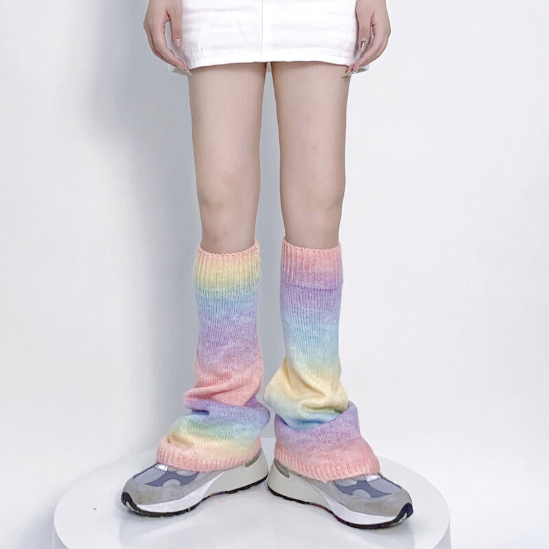 cutiekill-gradient-candy-leg-warmers-c0124