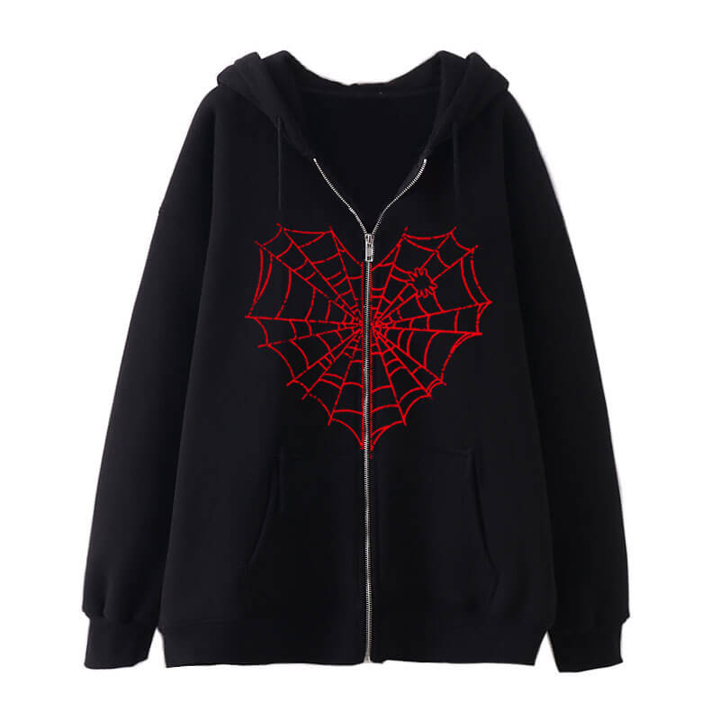 cutiekill-heart-spider-web-hoodie-ah0243