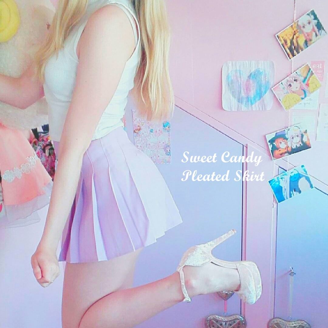 cutiekill-honey-candy-a-line-tennis-pleated-skirt-c00218