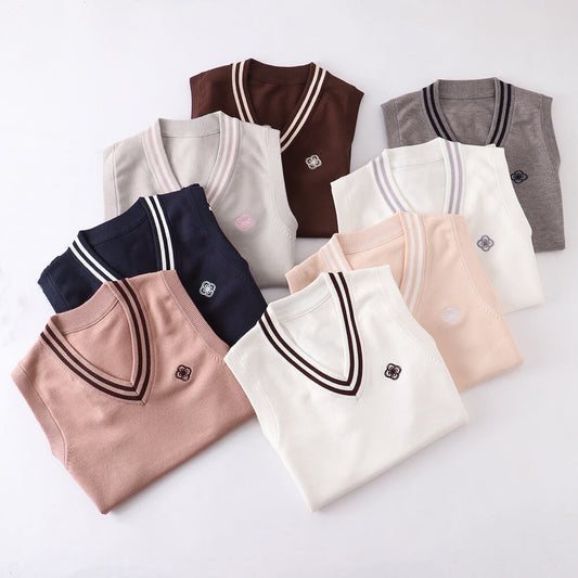 cutiekill-jk-8-color-spring-v-neck-knit-sweater-vest-c01091