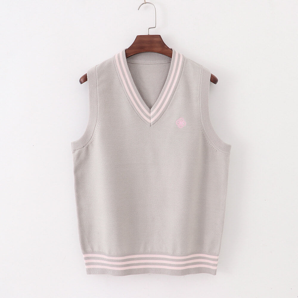 cutiekill-jk-8-color-spring-v-neck-knit-sweater-vest-c01091