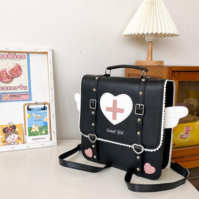 Kawaii cute bow hello kitty backpack bag – Cutiekill