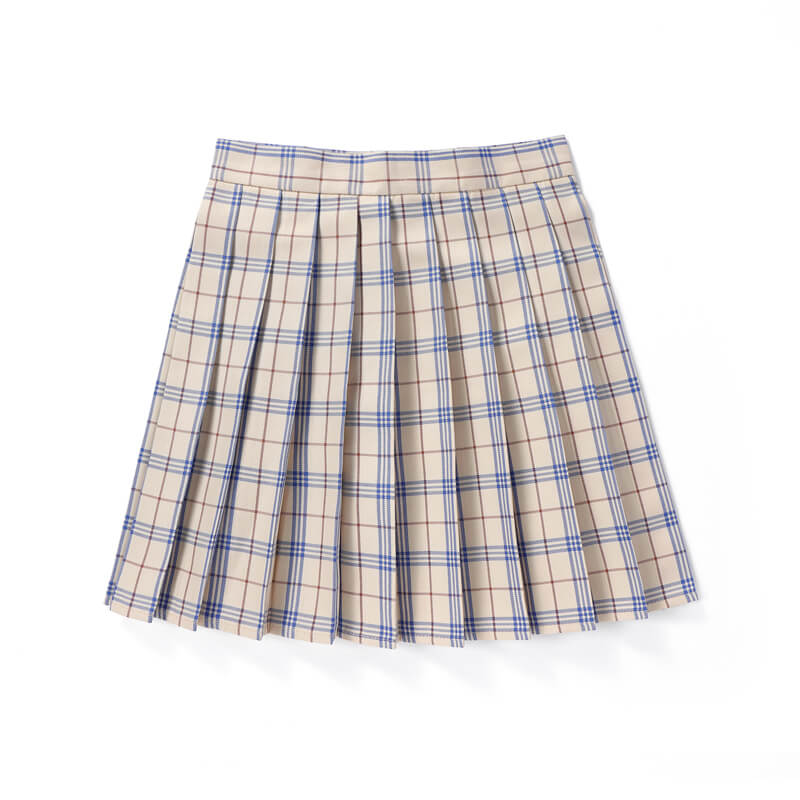 [Pink] Jk vintage plaid seifuku uniform skirt C00183 – Cutiekill