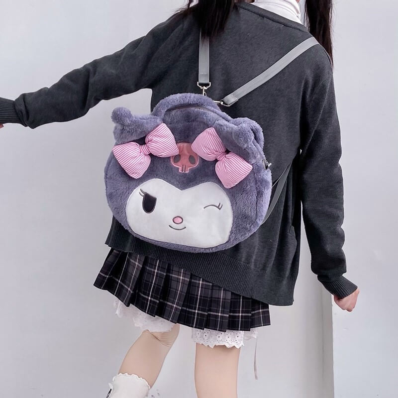 cutiekill-kawaii-pink-knotbow-kuromi-bag-backpack-c01369