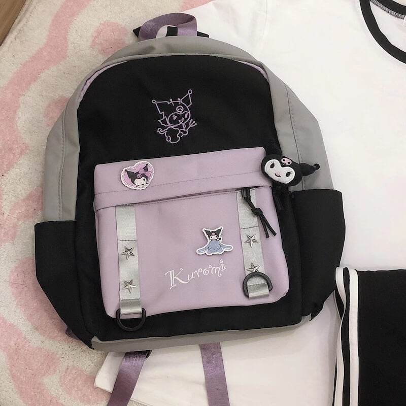 Kuromi cute backpack