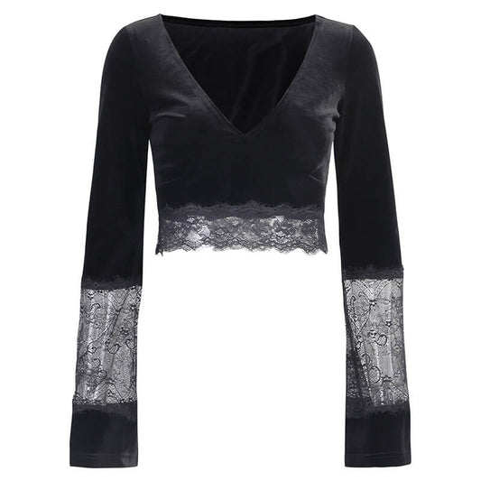 cutiekill-lace-trumpet-sleeve-crop-top-ah0114