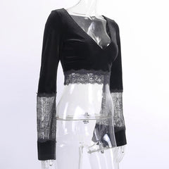 cutiekill-lace-trumpet-sleeve-crop-top-ah0114