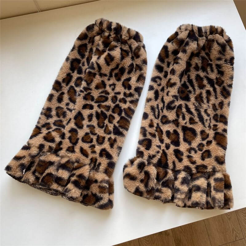 cutiekill-leopard-wild-fluffy-leg-warmers-c0113