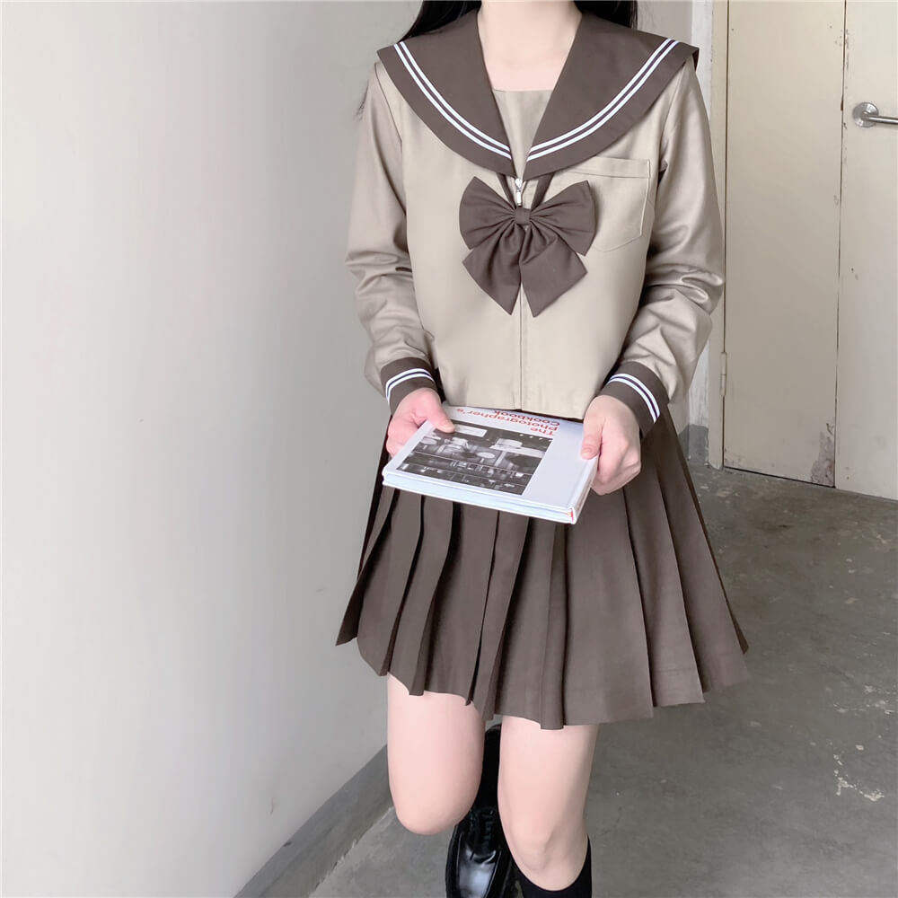 cutiekill-milk-tea-brown-jk-sailor-girl-school-uniform-set-jk0004