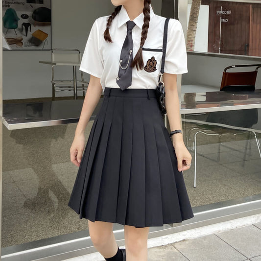 bestyrelse lindring Evne Plus size] Classic A-line medium pleated skirt – Cutiekill