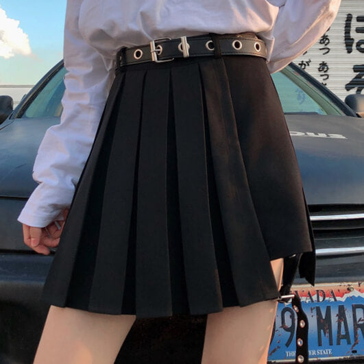 cutiekill-plus-size-goth-punk-belt-darkness-garter-skirt-c00454