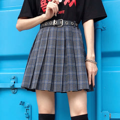 cutiekill-plus-size-punk-belt-chic-girl-pleated-skirt-c00258