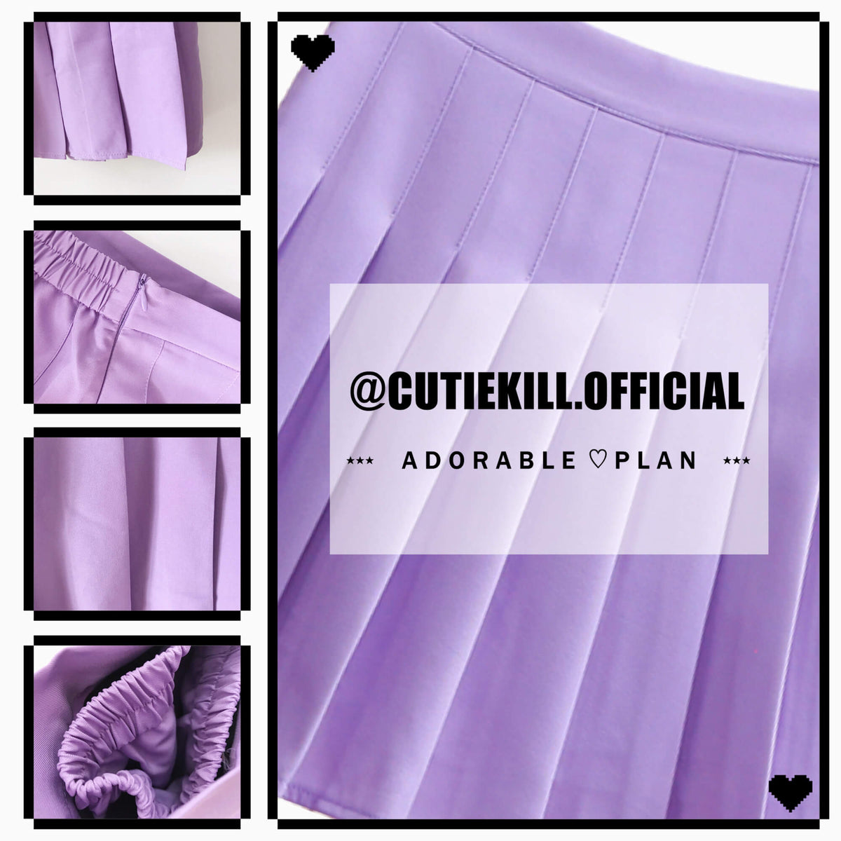 cutiekill-plus-size-soft-pure-color-a-line-tennis-skirt-c00529-