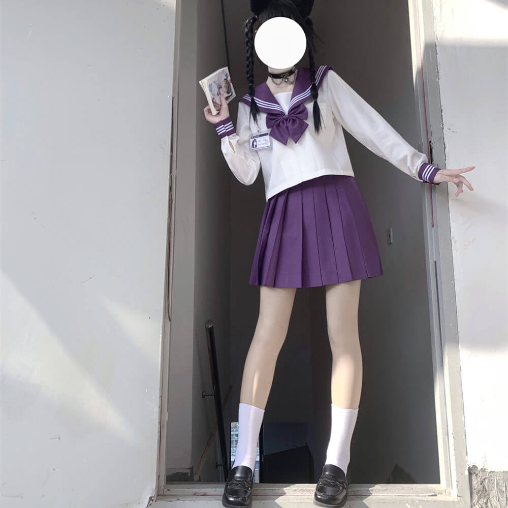 cutiekill-purple-white-jk-sailor-girl-school-uniform-set-jk0011