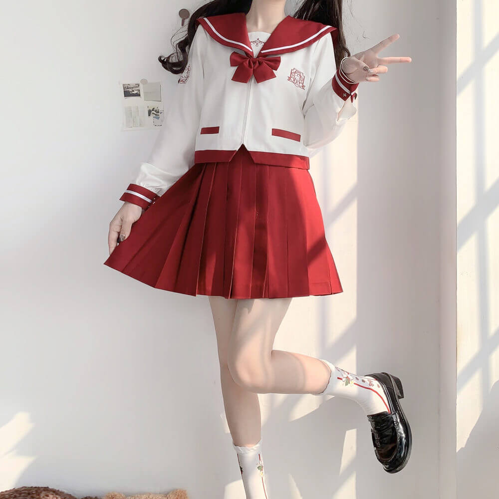 cutiekill-red-white-christmas-cute-jk-uniform-set-jk0015