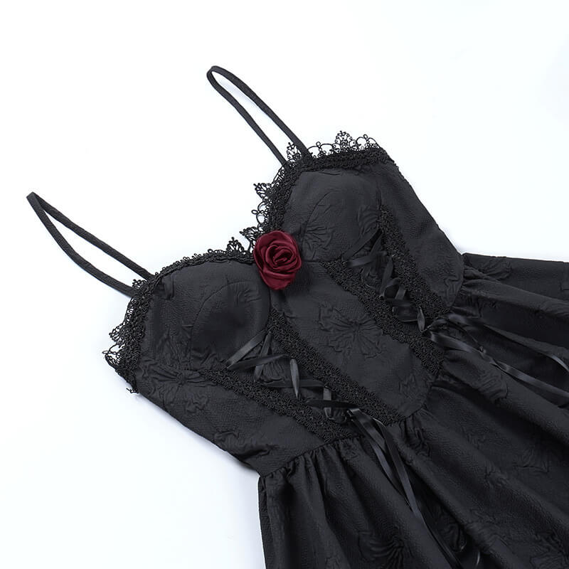 cutiekill-rose-lace-ribbon-suspenders-dress-ah0082