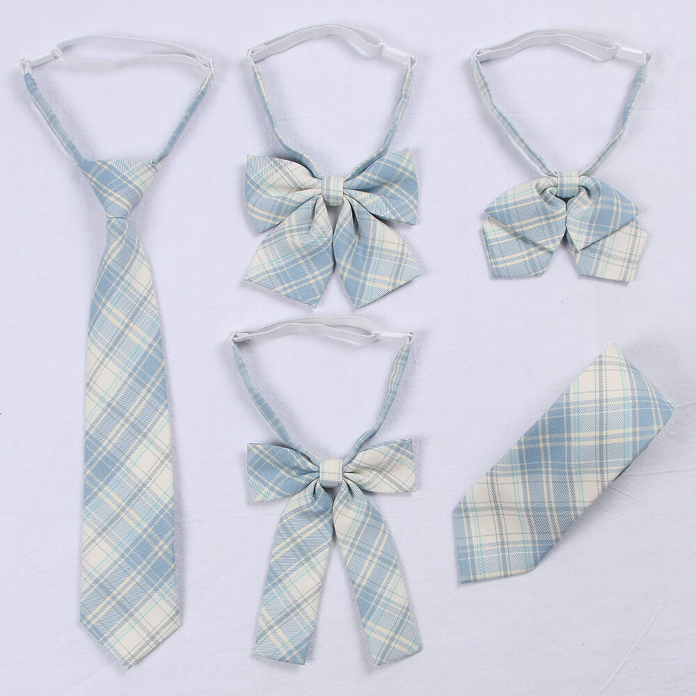    cutiekill-skirt-bow-jk-blue-white-plaid-uniform-skirt-c00753