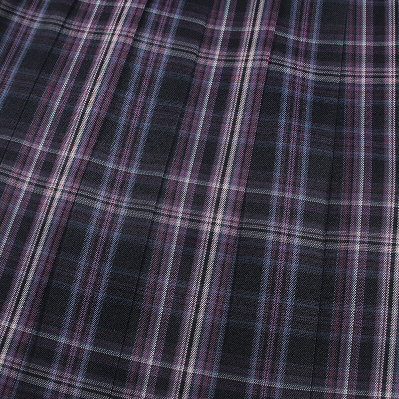 cutiekill-skirt-bow-jk-night-purple-plaid-uniform-skirt-jk1005