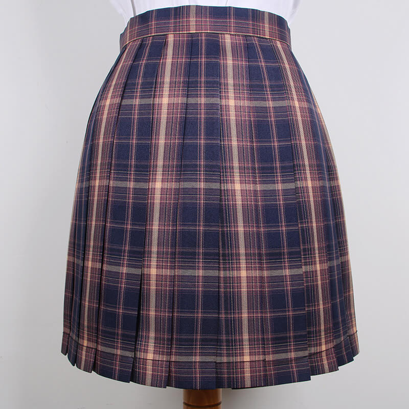 cutiekill-skirt-bow-jk-purple-dusk-plaid-uniform-skirt-c00992