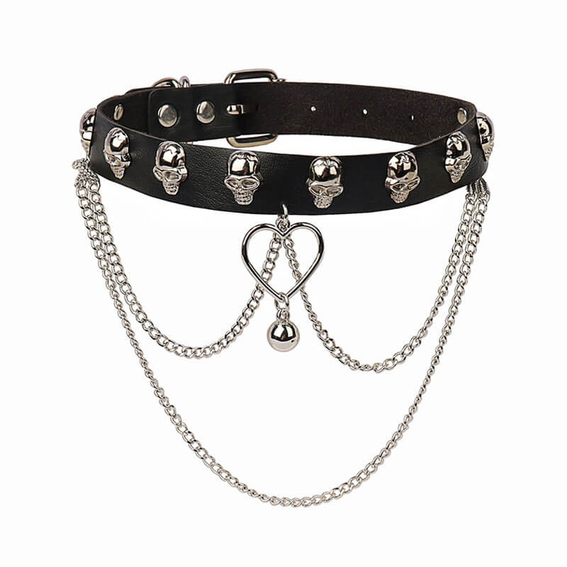 cutiekill-skull-grunge-punk-chains-choker-necklace-ah0057