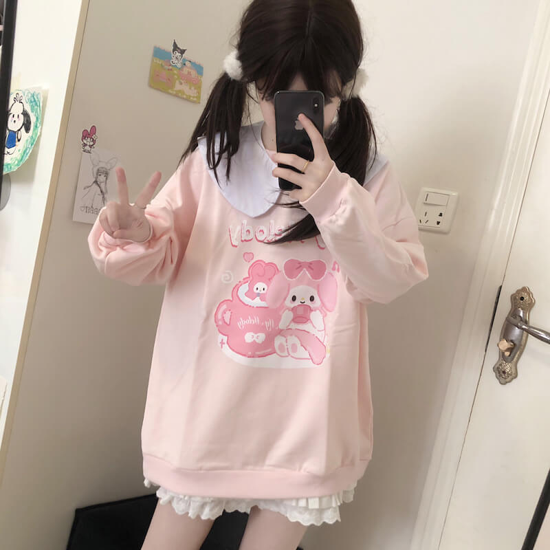 Soft Melody pink sweatshirt