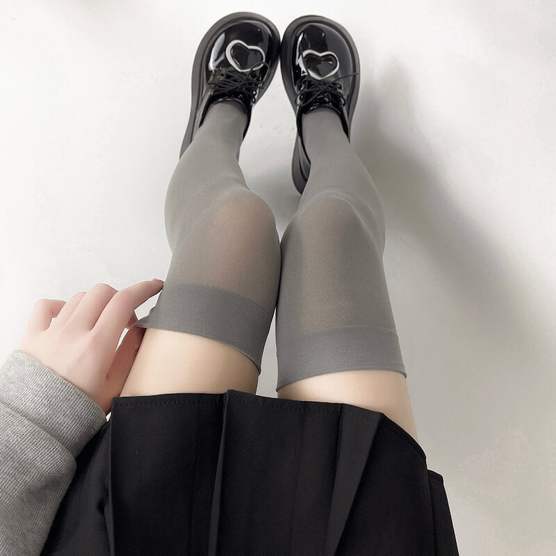 Soft velvet stockings