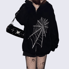cutiekill-street-goth-spider-web-hoodie-jacket-ah0037
