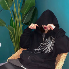 cutiekill-street-goth-spider-web-hoodie-jacket-ah0037