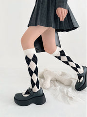     cutiekill-vintage-school-girl-diamond-stockings-c0068