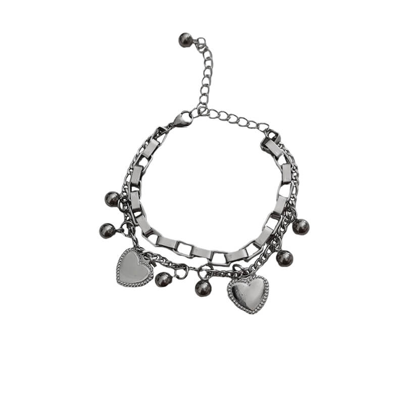 cutiekill-y2k-alternative-hearts-bracelet-ah0108