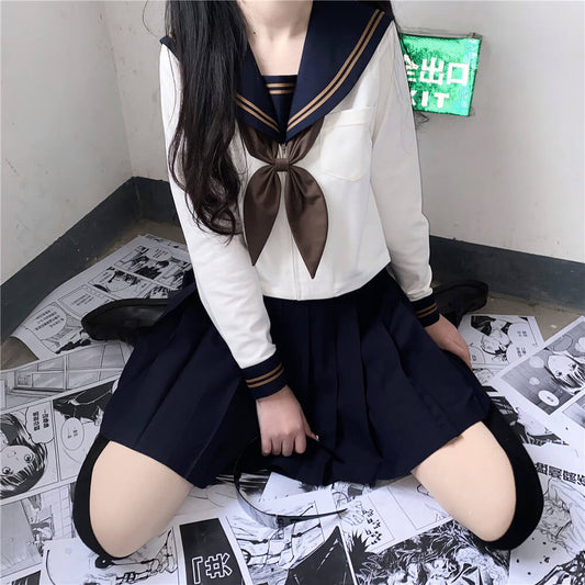 cutiekillnavy-brown-jk-tea-girl-school-uniform-set-jk0007