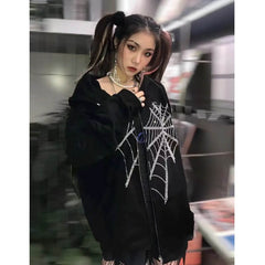     street-goth-cutiekill-spider-web-hoodie-jacket-ah0037